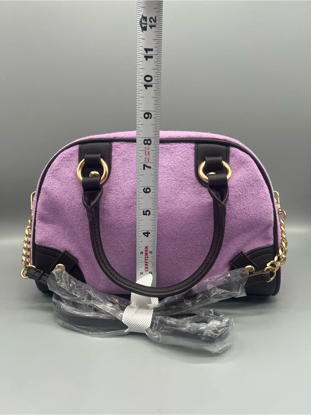Juicy couture juicy lovers club bowler purse